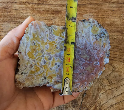 Yellow & Pink Agate