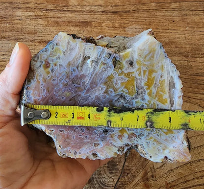 Yellow & Pink Agate