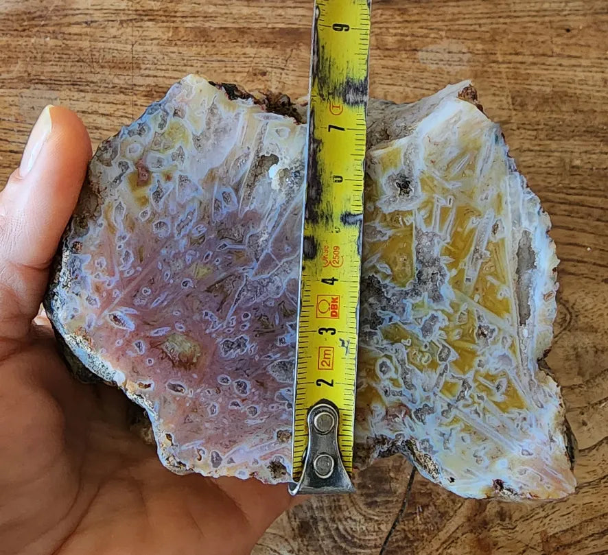 Yellow & Pink Agate