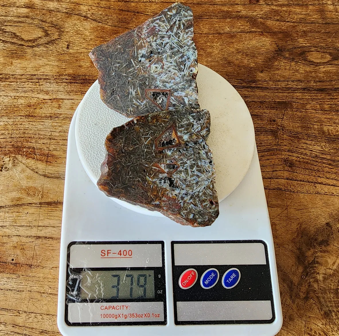 Polyhedral Agate Pair