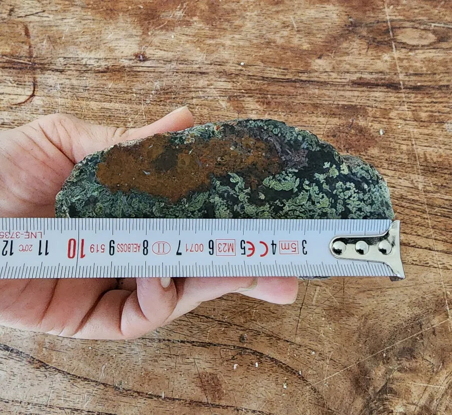 Raw Moss Agate Pair