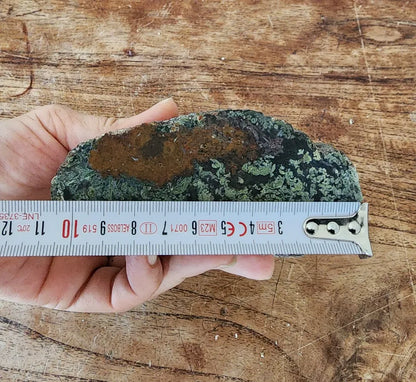 Raw Moss Agate Pair