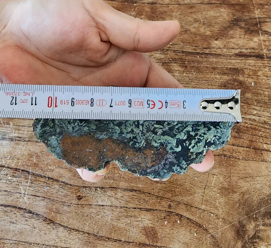 Raw Moss Agate Pair