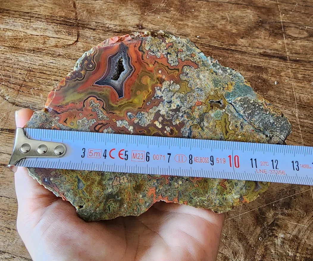Colorful Plume Agate