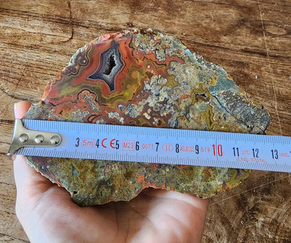 Colorful Plume Agate