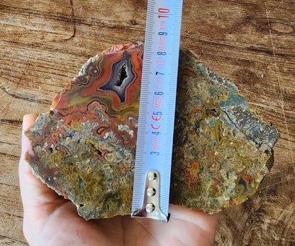 Colorful Plume Agate