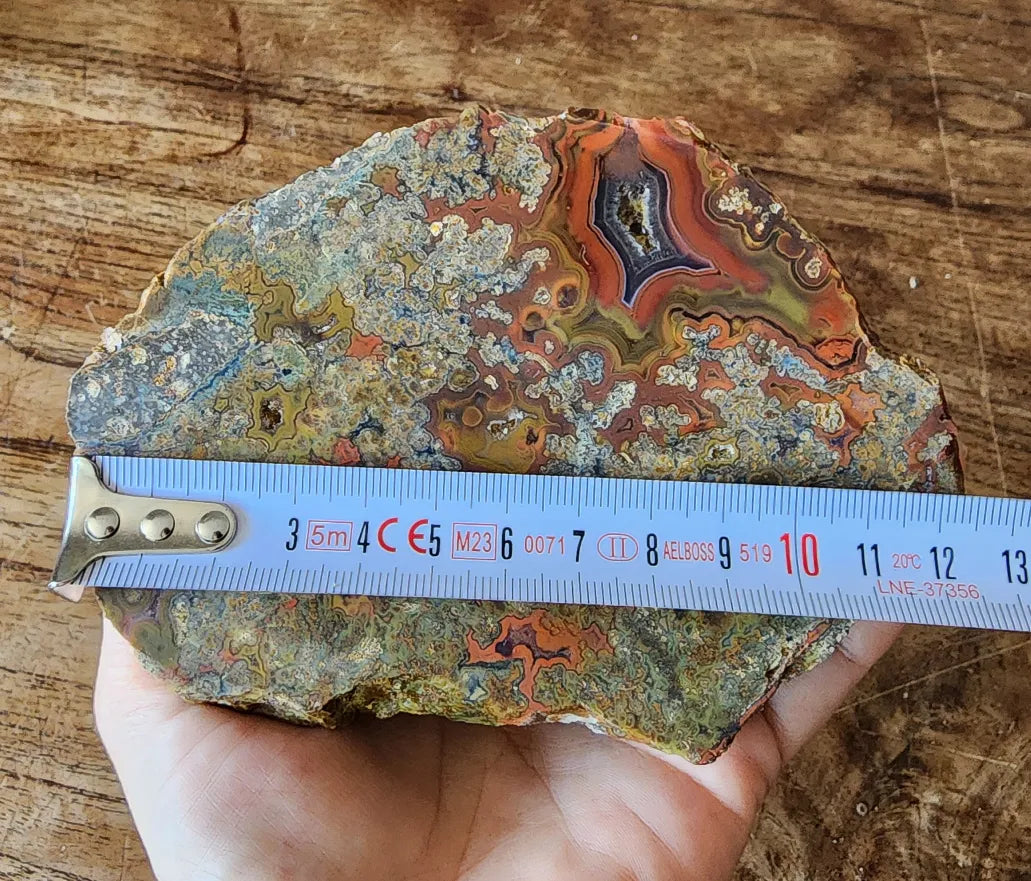 Colorful Plume Agate