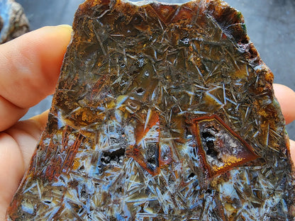 Polyhedral Agate Pair