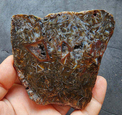 Polyhedral Agate Pair