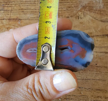 Blue & Red Agate