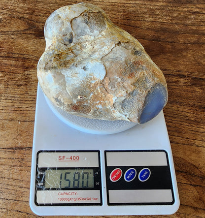 Raw Blue Chalcedony