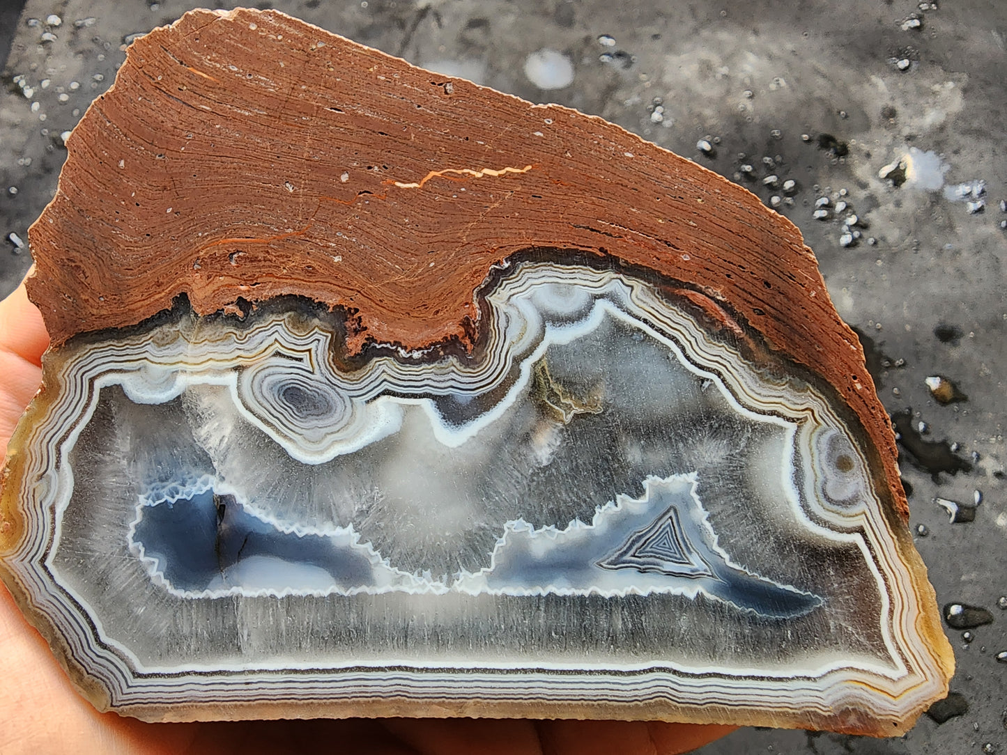 Banded Agate Pair