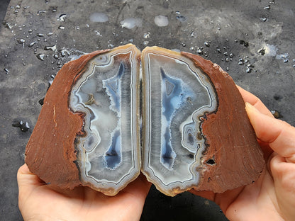 Banded Agate Pair