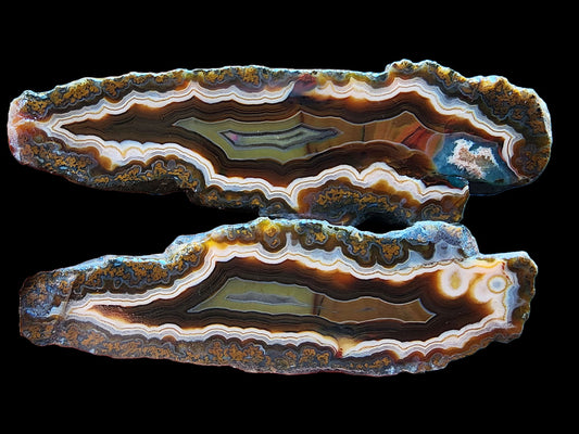 Banded & Plume Agate - We❤️Rocks