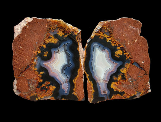 Banded & Plume Agate - We❤️Rocks