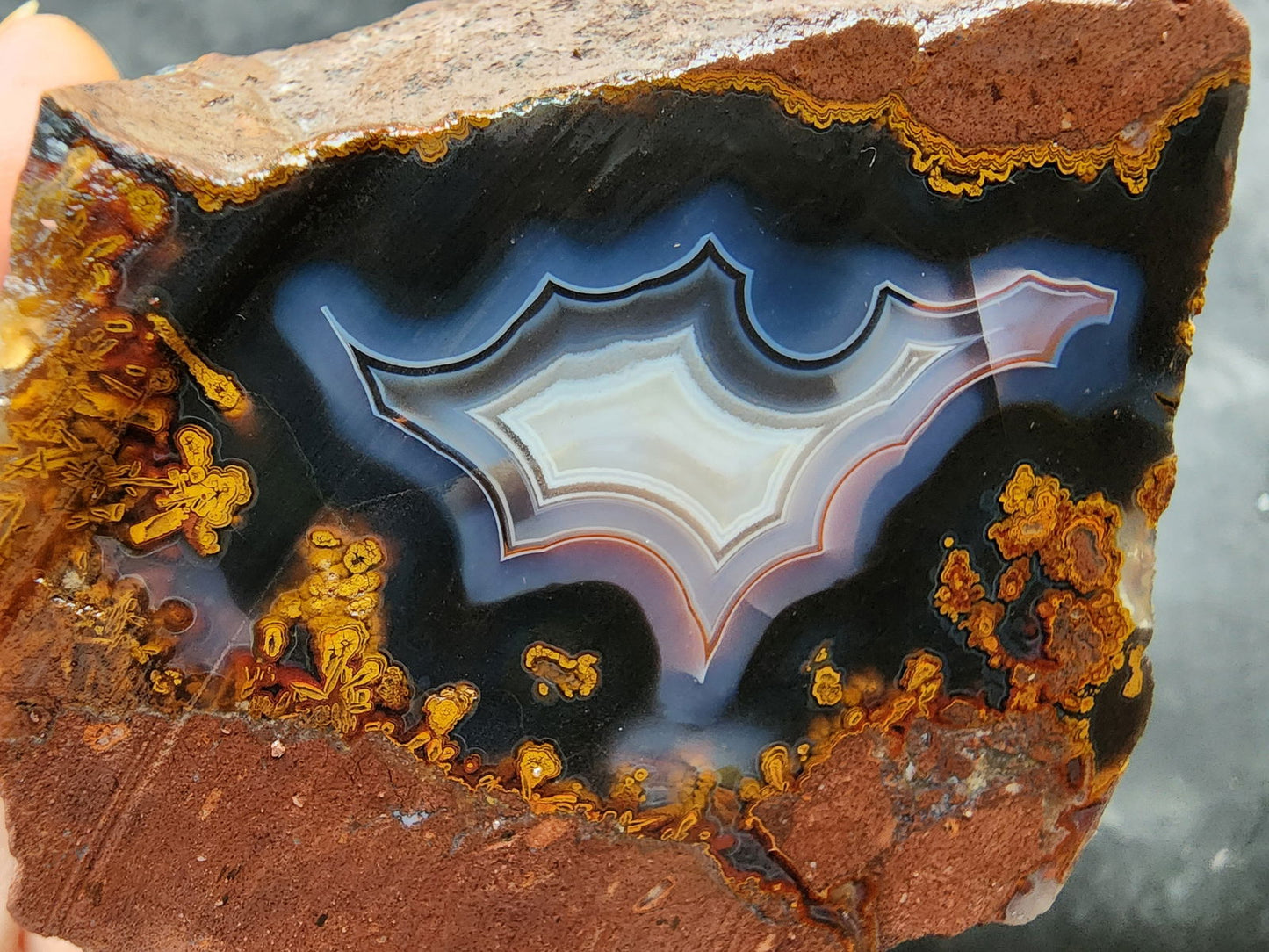 Banded & Plume Agate - We❤️Rocks