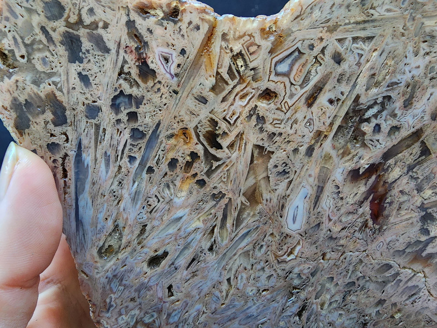 Big White Agate Slab - #tag1# - #tag2#