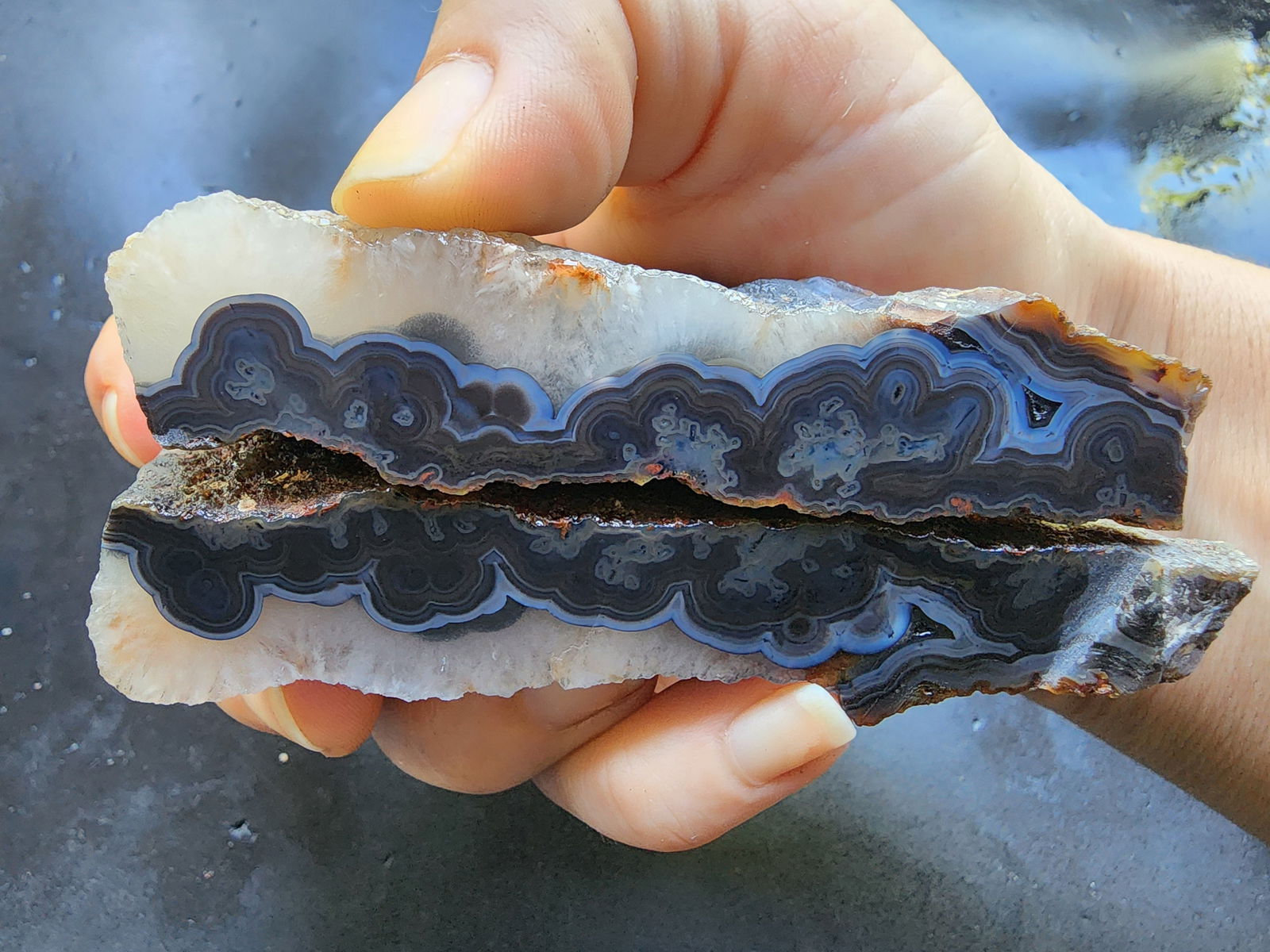 Black Banded Agate - We❤️Rocks