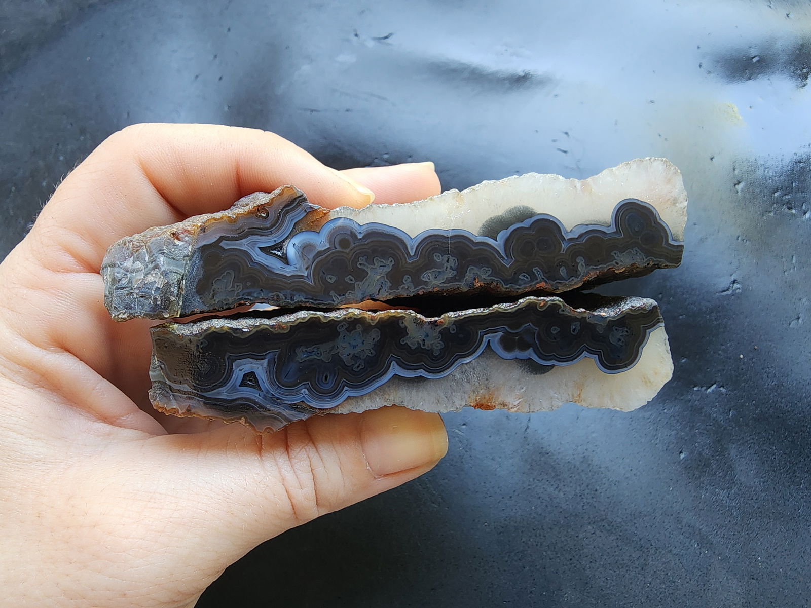 Black Banded Agate - We❤️Rocks