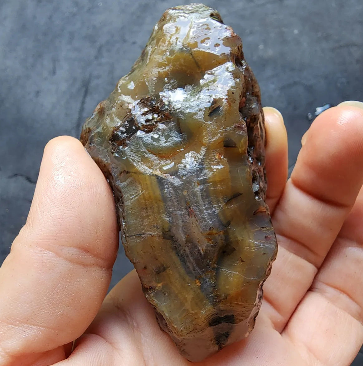 Blue Agate Geode