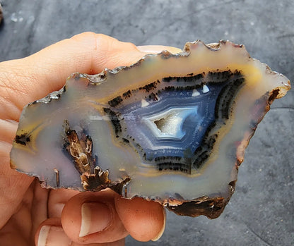 Blue Agate Geode