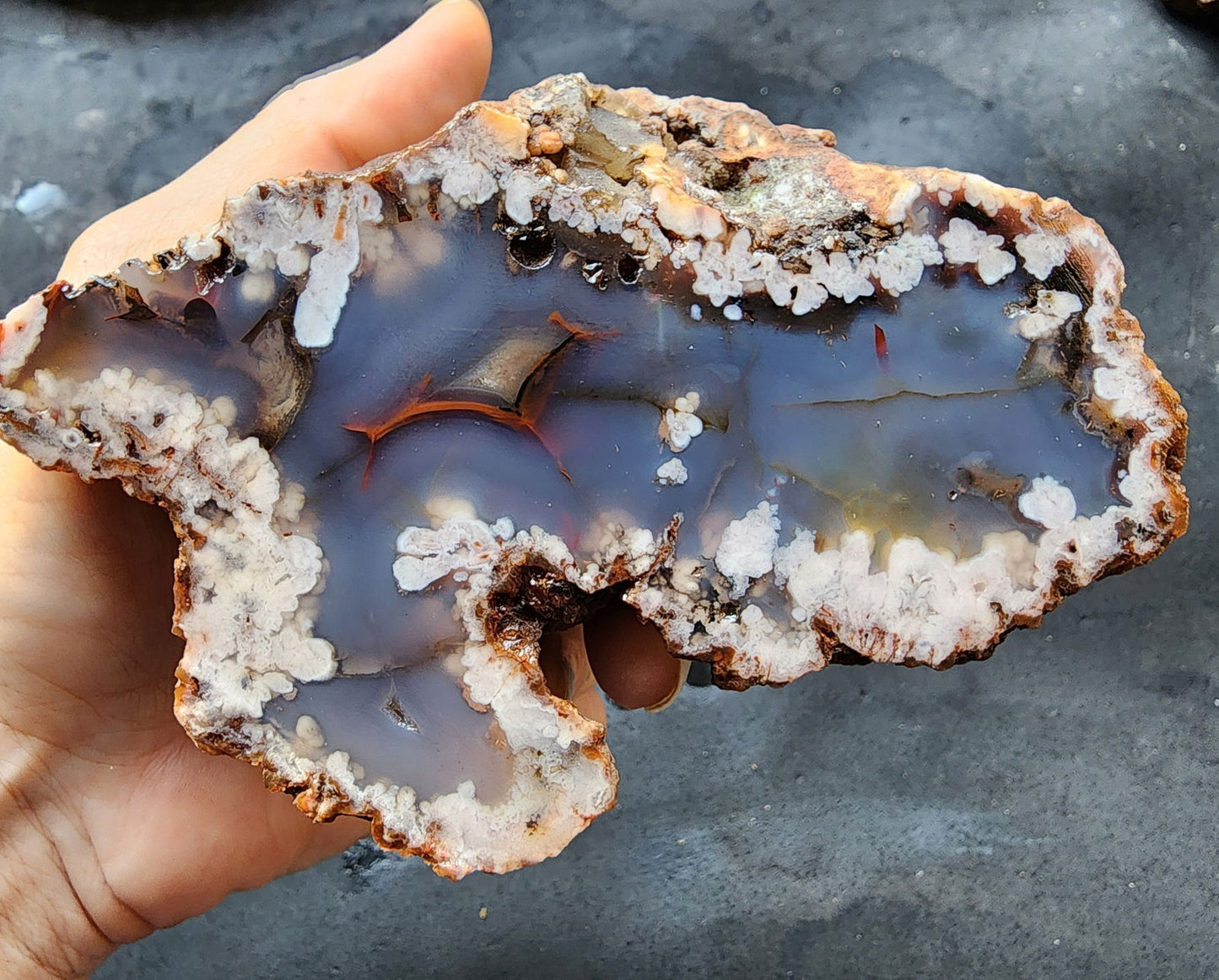 Blue Agate Pair - We❤️Rocks