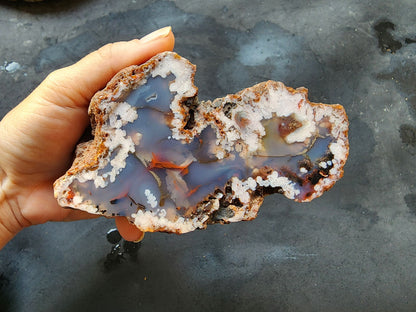 Blue Agate Pair - We❤️Rocks