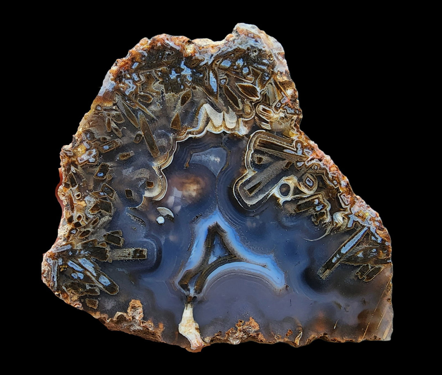 Blue Agate Pair - We❤️Rocks