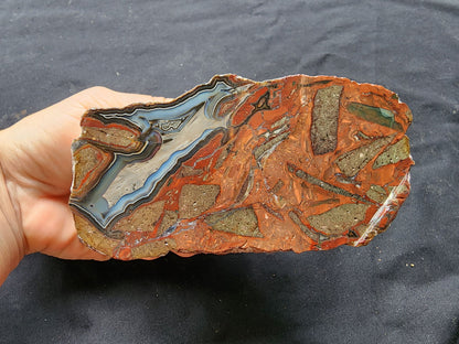 Breccia Rock with Agate - #tag1# - #tag2#