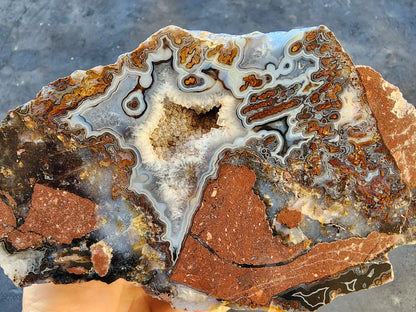 Brecciated Agate - Funny Face