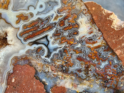 Brecciated Agate - Funny Face