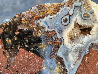 Brecciated Agate - Funny Face