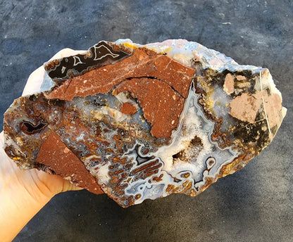 Brecciated Agate - Funny Face