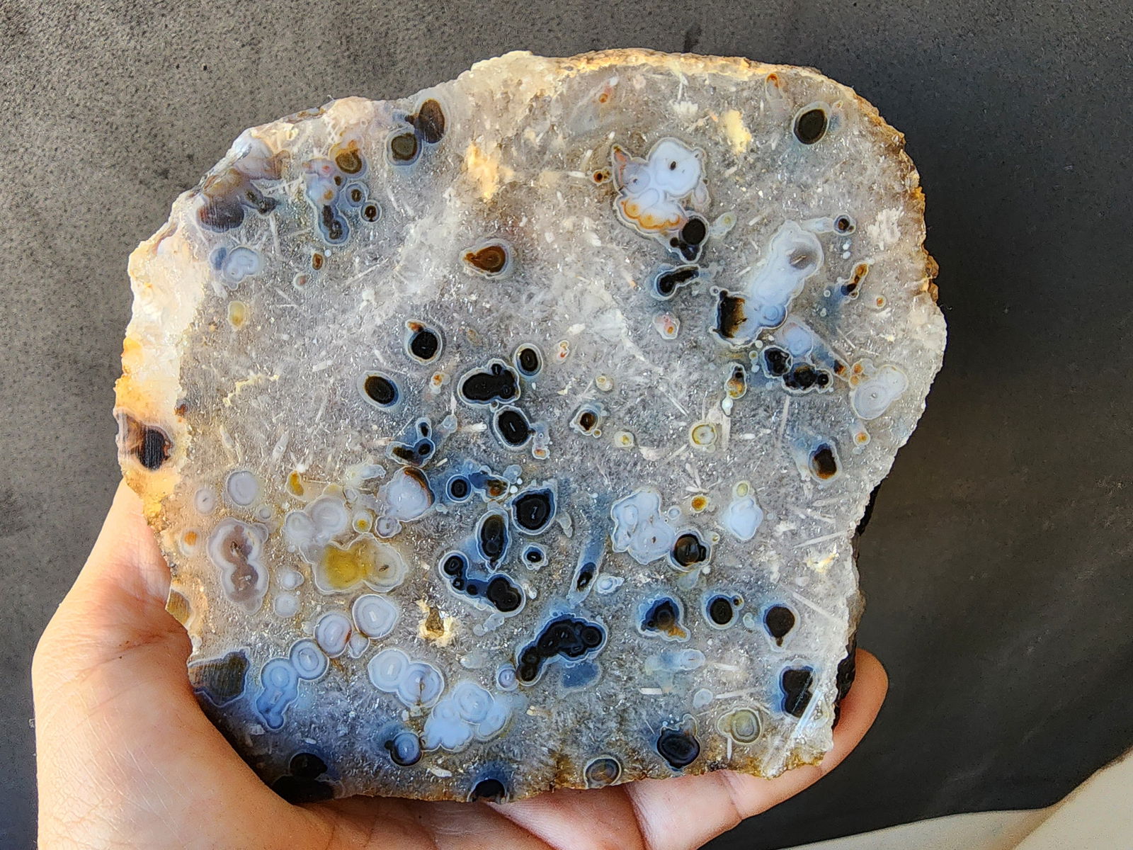 Eye Agate Slab - We❤️Rocks