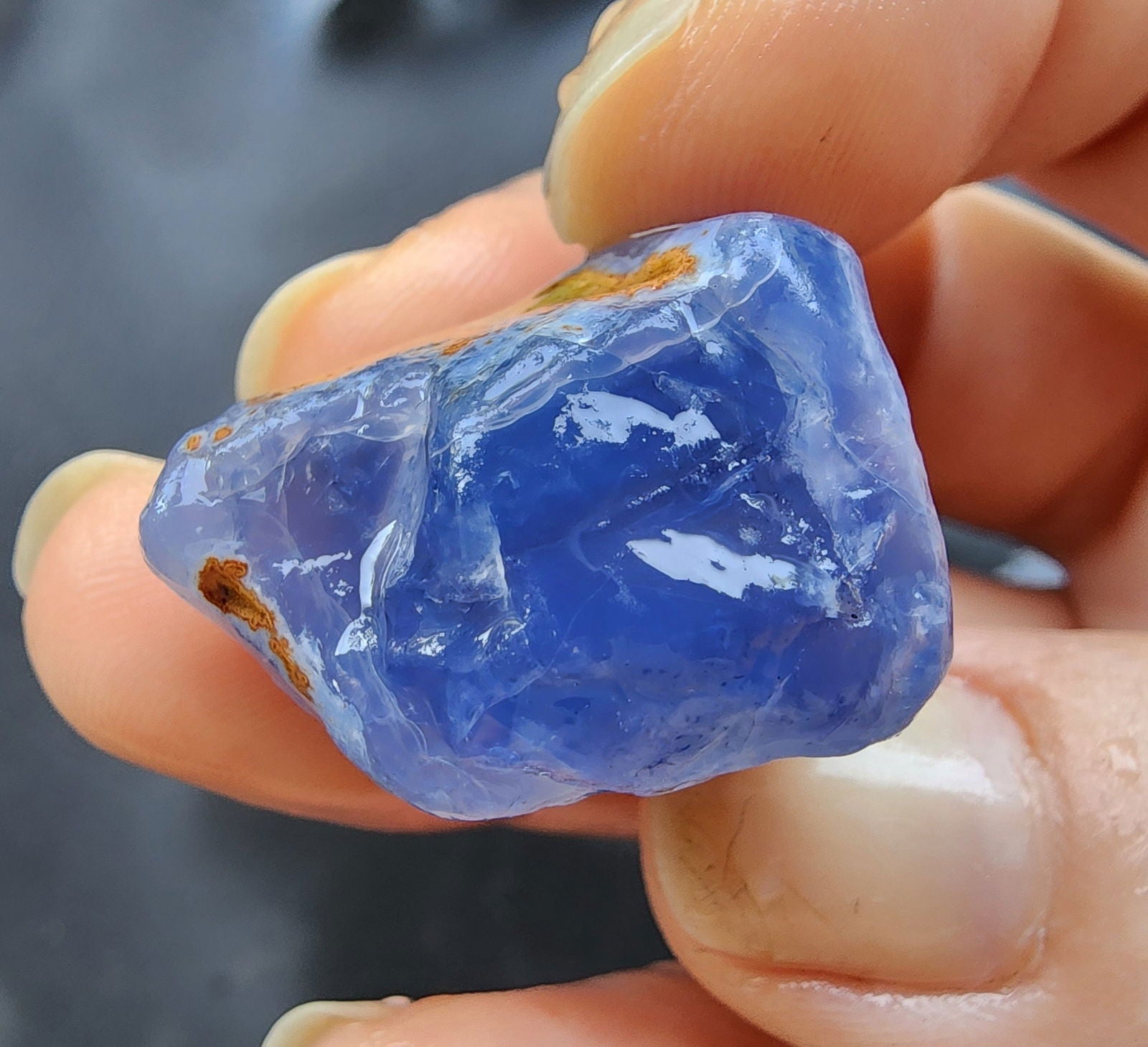 Gem Grade Blue Agate - #tag1# - #tag2# - #tag3# - #tag4#