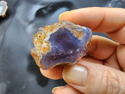 Gem Grade Blue Agate - #tag1# - #tag2#