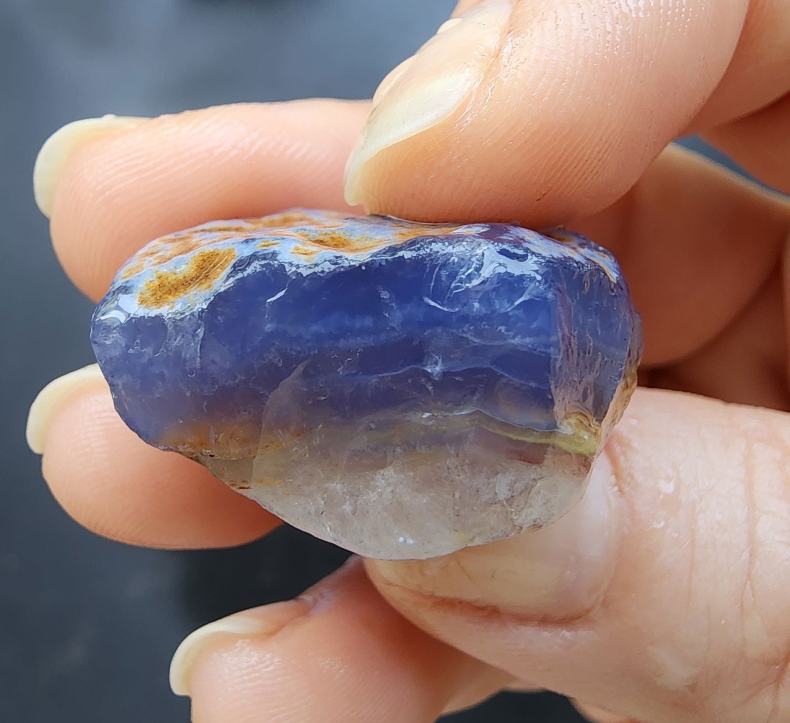 Gem Grade Blue Agate - #tag1# - #tag2# - #tag3# - #tag4#