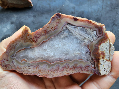 Pink Agate Pair - We❤️Rocks