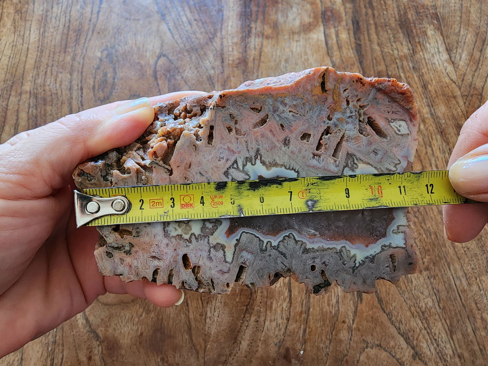 Pink Tube Agate - We❤️Rocks