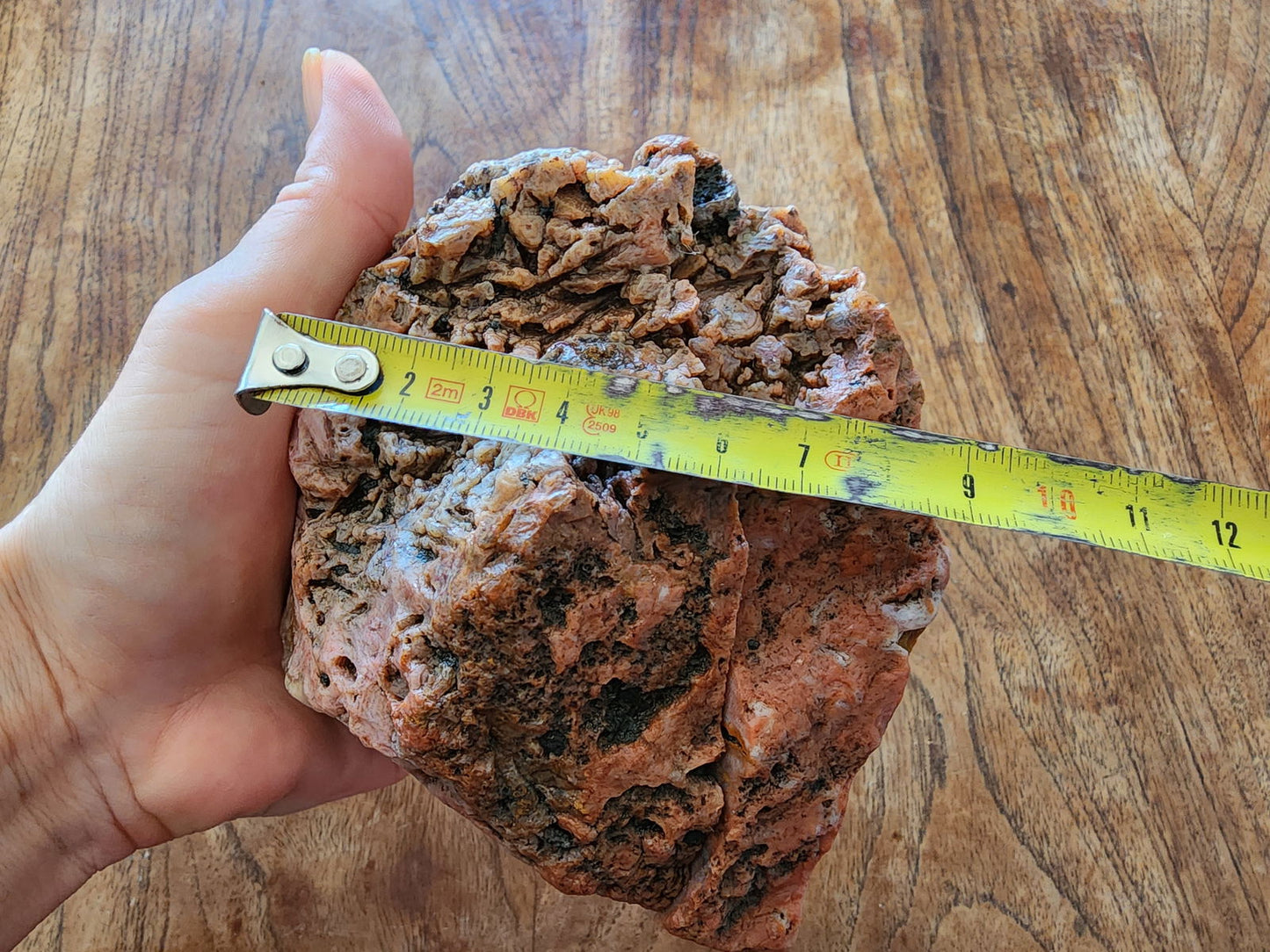 Pink Tube Agate - We❤️Rocks