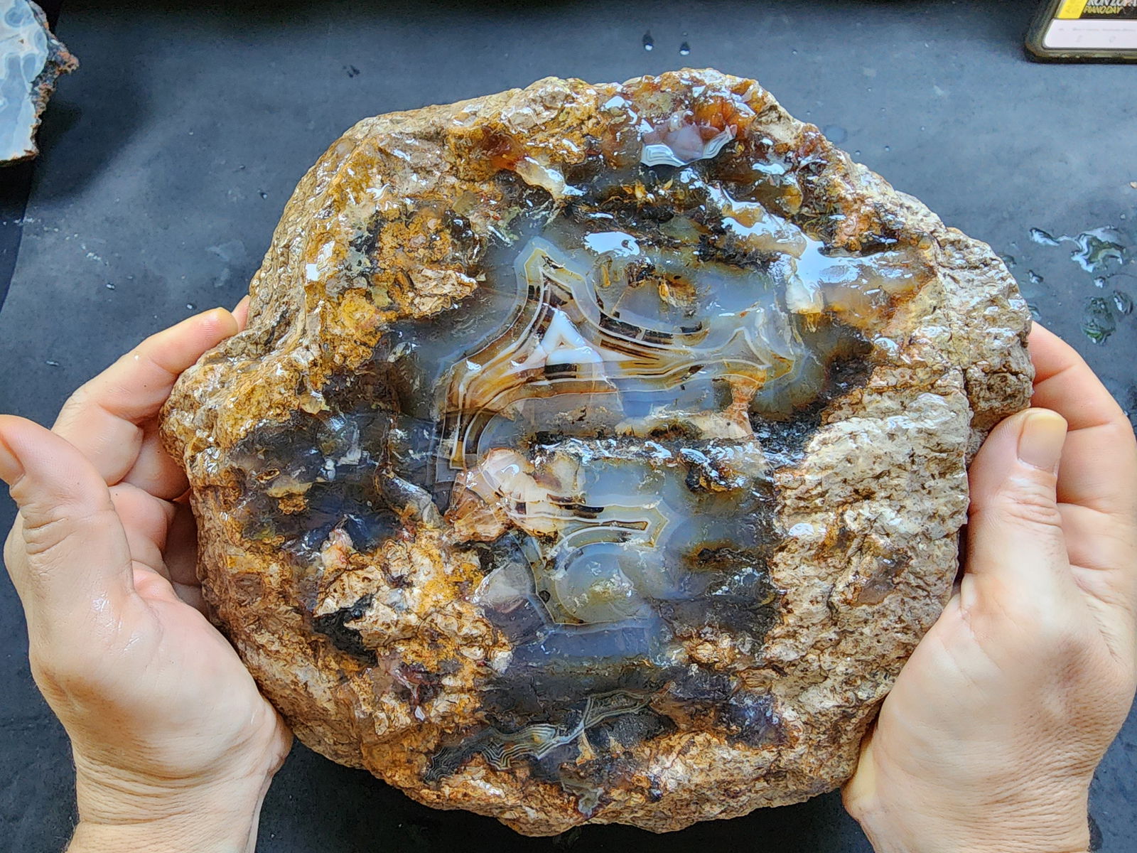 Uncut Large Agate - #tag1# - #tag2#