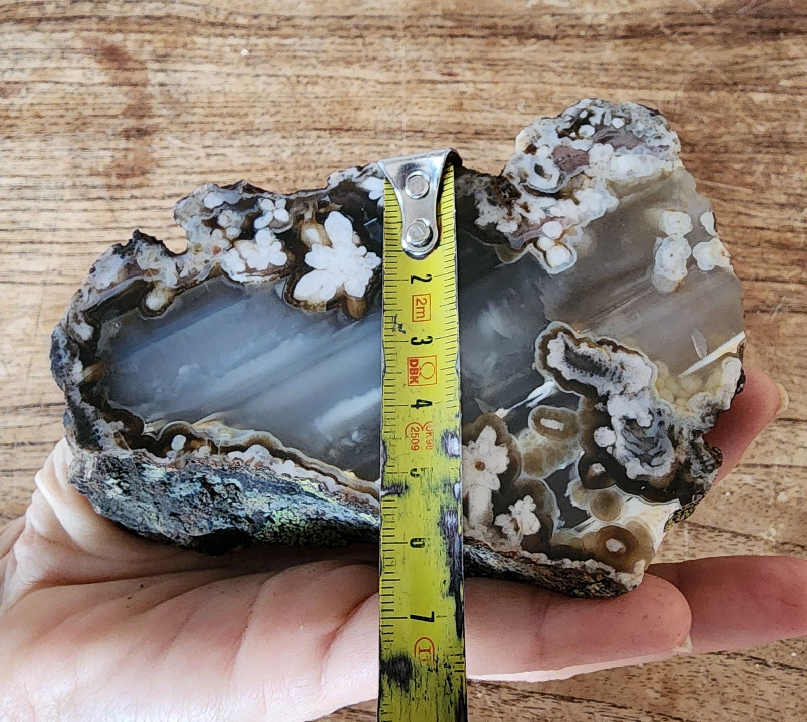 Waterline & Flower Agate - We❤️Rocks