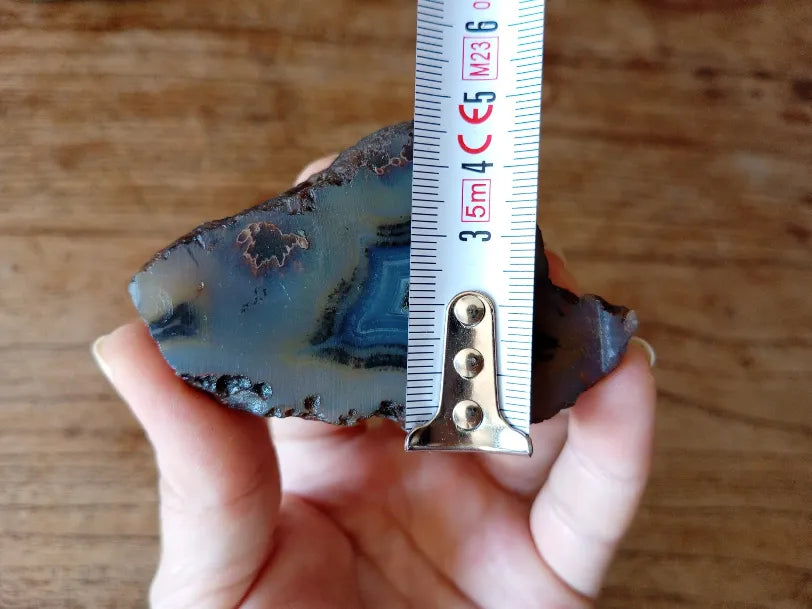 Blue Agate Geode