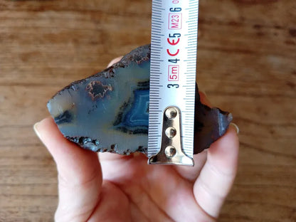 Blue Agate Geode