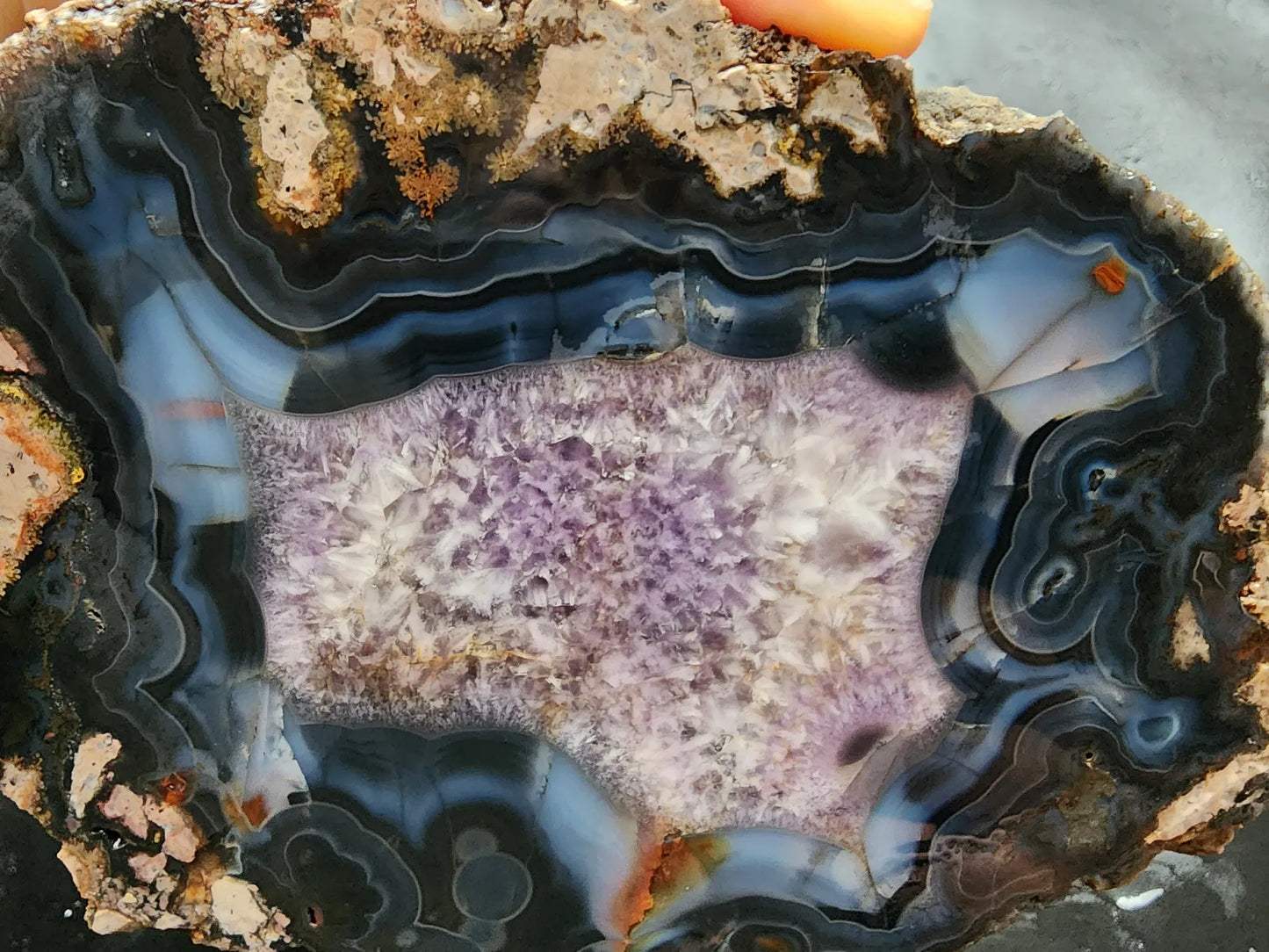 Amethyst Agate