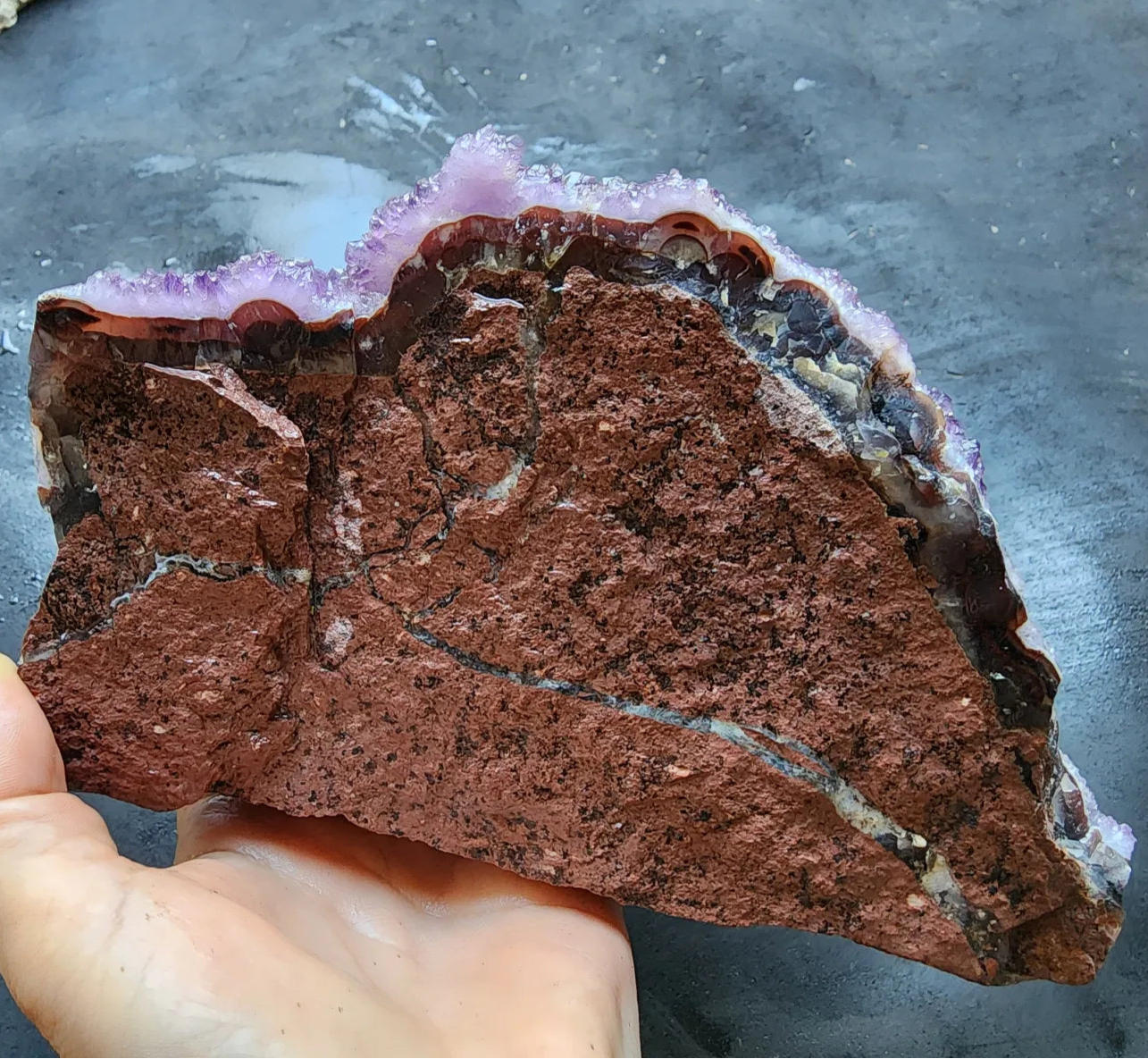 Taco Amethyst Crystal