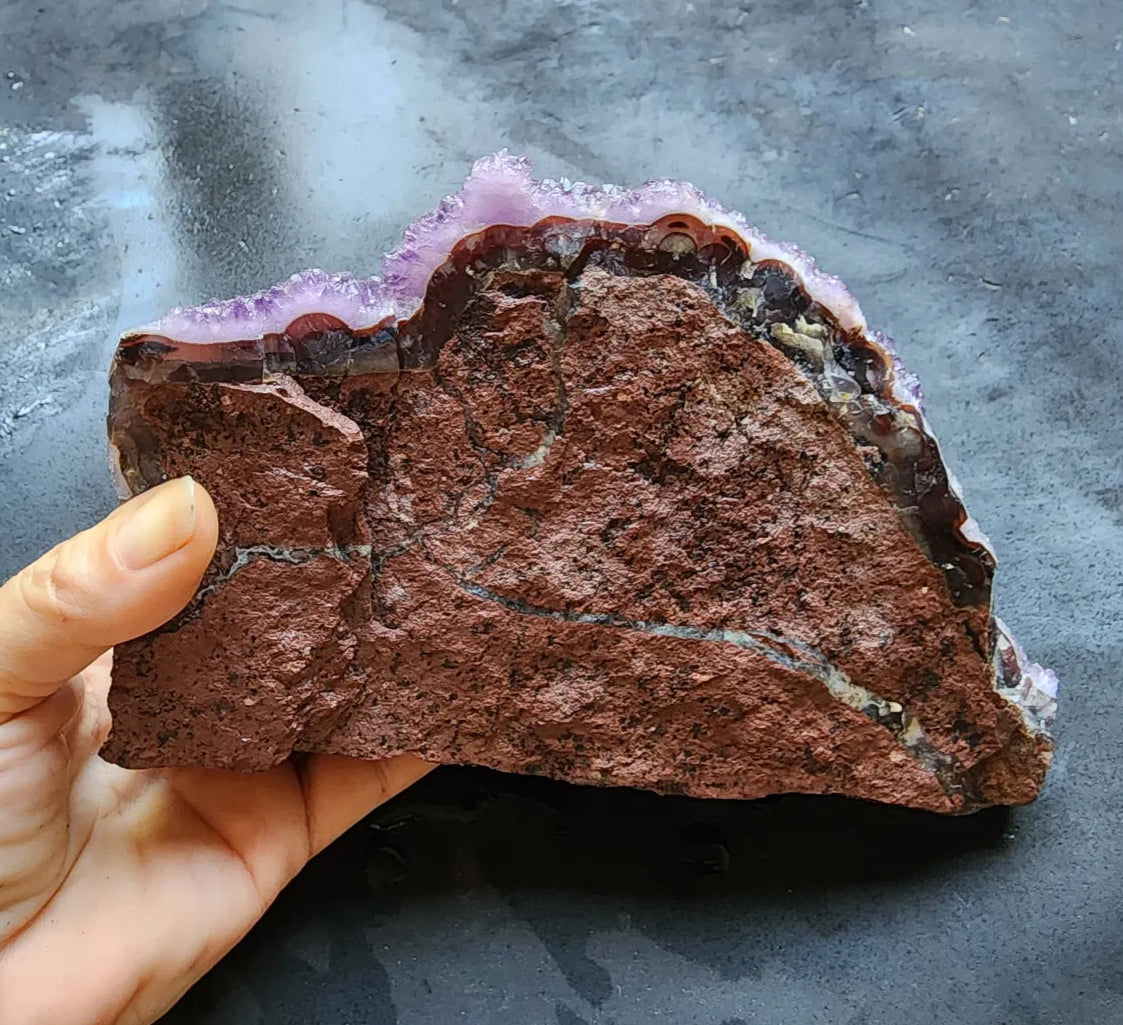 Taco Amethyst Crystal
