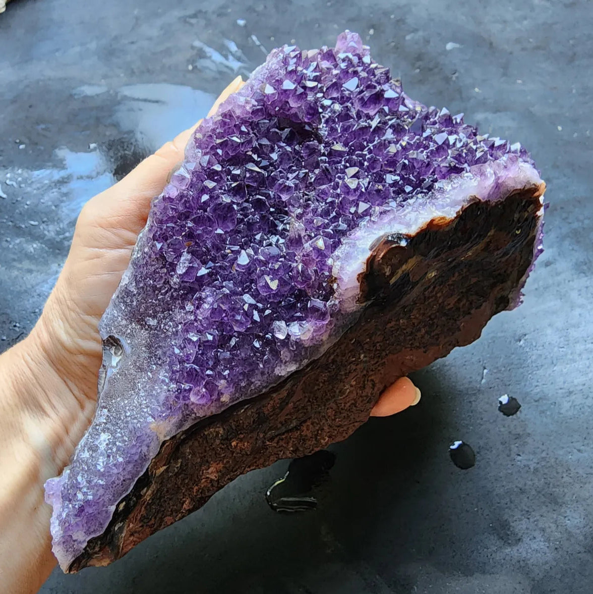 Taco Amethyst Crystal