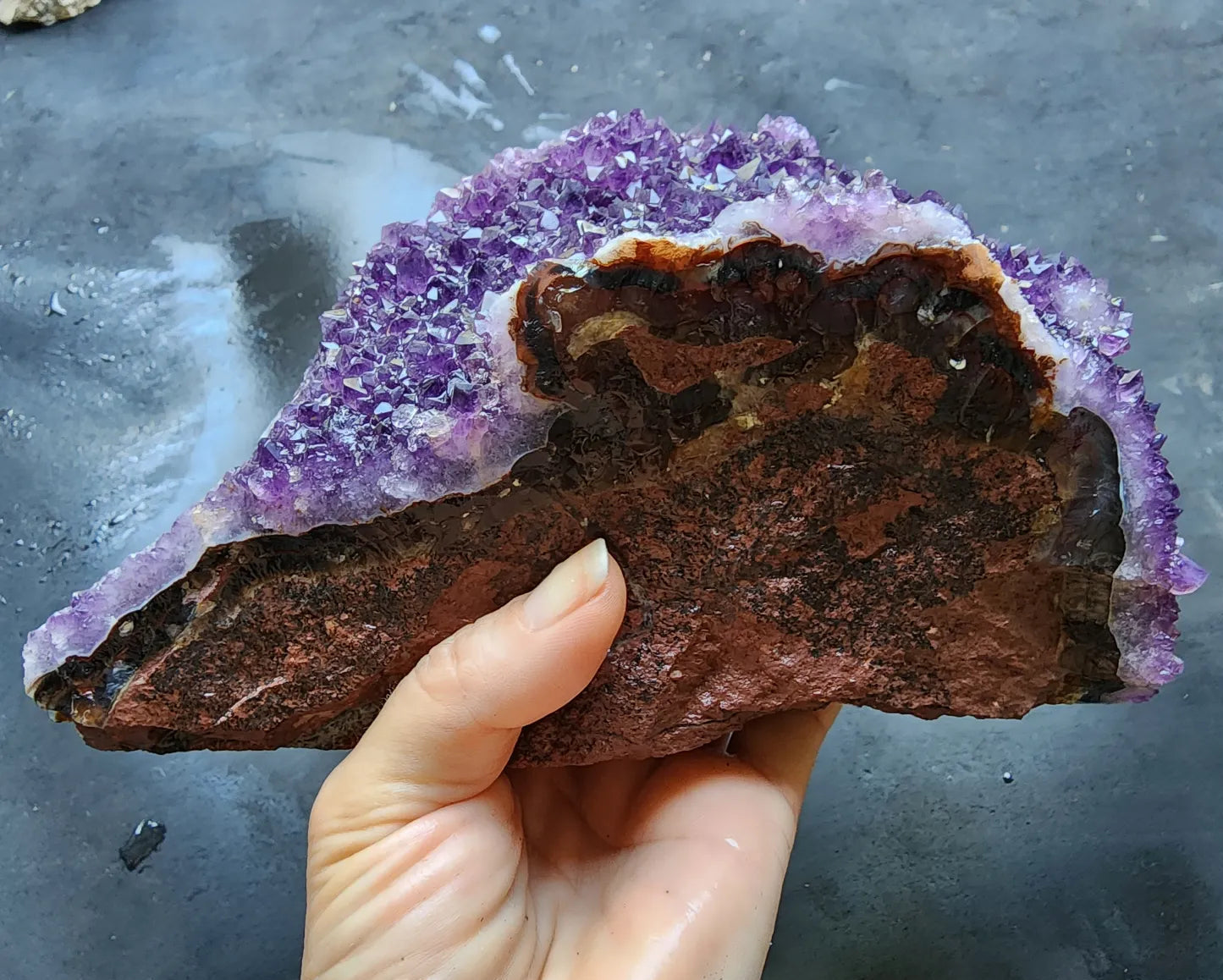Taco Amethyst Crystal
