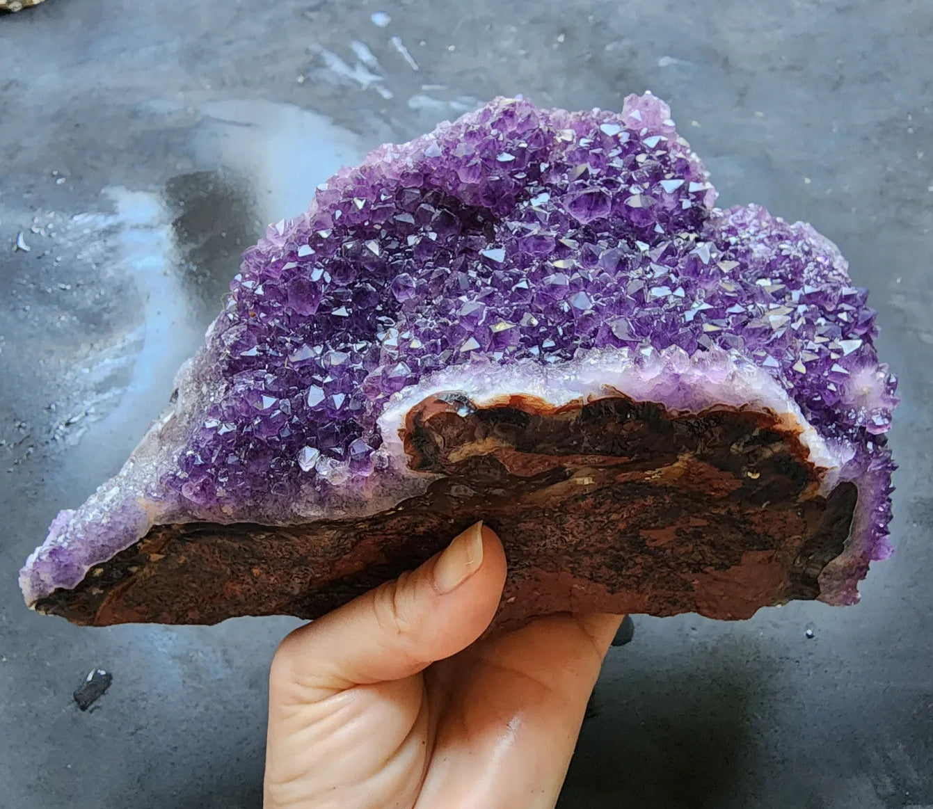 Taco Amethyst Crystal